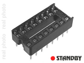 podstawka zwykła 16 pin (10szt)