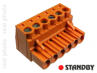 BLZ 5,00/06/180 terminal block; a replacement for AK950/6-5,0 PTR