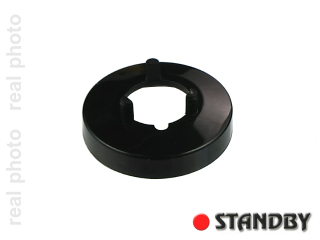 Nut cover 10 mm glossy black