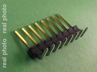 1x08 pin header angled (10pcs)