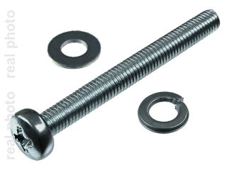 45 mm M4 screw and washers (10pcs)