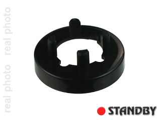 Mutterabdeckung 14,5 mm glänzend schwarz
