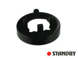 Nut cover 14,5 mm glossy black