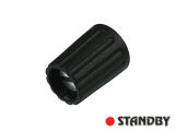 Knob 10 mm matt black