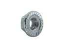 M4 nut with serrated collar (10pcs)