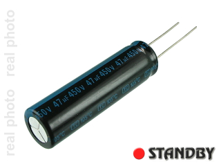 TC 47uF-450V capacitor electrolytic 