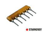 Resistor network 3x56k (10pcs)