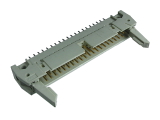 IDC 40 pin, male, THT, straight, short latch