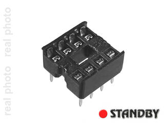 socket DIL8 (10pcs)