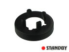 Mutterabdeckung 14,5 mm matte schwarz