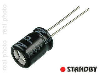 NK 10uF-63V kondensator elektrolityczny bipolarny (10szt)