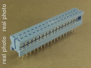 IDC 34 pol, Adapter für Flachkabel, THT