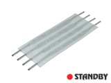 Łącznik taśmowy FLEXSTRIP; 2,54mm/04pin/25,40mm