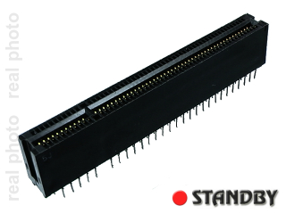 gniazdo R=1,27mm; 112 pin; proste