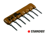 Resistor network 6x10k (10pcs)