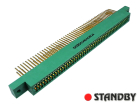 gniazdo R=2,54mm; 100 pin; proste