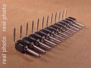 1x12 Pin header angled