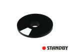 Stator für  9/10 mm Drehknopf schwarz