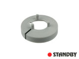 Mutterabdeckung 10 mm matte grau