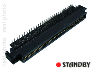socket R=1,27mm; 120 pin; angled 90°