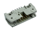 IDC 10 pin, male, THT, straight, to connect with latch