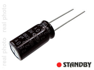 RD 22uF-250V kondensator elektrolityczny  (10szt)