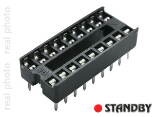 Socket DIL18 (10pcs)