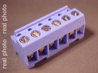 WKB07-06-AWP terminal block; a replacement for  31 007 106 RIA; DG334K-5 DEGSON; AK130/6-5,0BL PTR