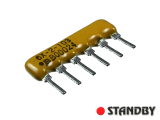 Resistor network 3x10k (10pcs)