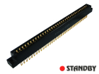 gniazdo R=3,96mm; 72 pin; proste