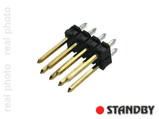 2x04 pin header straight (10pcs)