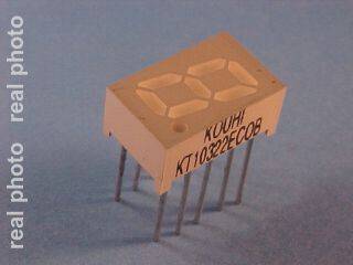 KT10322E  wyświetlacz LED 1 cyfra