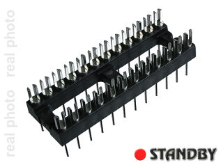 präzisions Fassung 24pol HYBRID width=7,62