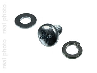 6 mm śrubka M4 z podkładkami (10szt)