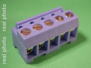 31 007 105 terminal block; a replacement for  WKB07-05-AWP T&B; DG334K-5 DEGSON; AK130/5-5,0BL PTR