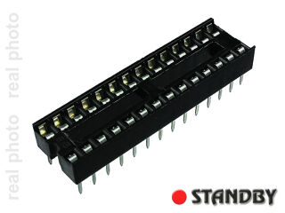 socket DIL28 / 7,62mm (10pcs)