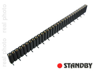 1x32 polig Buchsenleiste; SMD