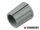 Drehknopf 14,5 mm grau matte