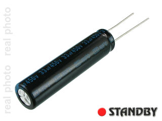 TC 33uF-450V capacitor electrolytic 