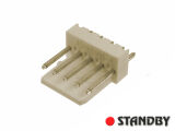 złącze z serii KK 5045, 5 pin proste