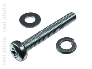 25 mm M4 screw and washers (10pcs)