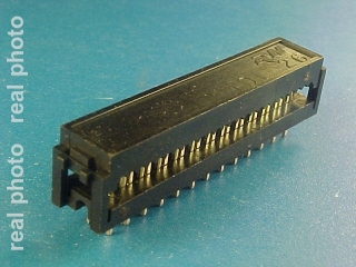 IDC 26 pol, Adapter für Flachkabel, THT