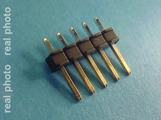 1x05 Pin header straight (10pcs)