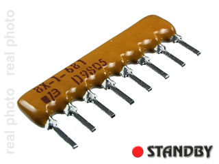 Resistor network 7x680R