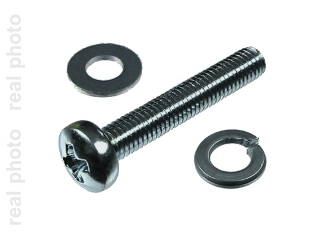 18 mm M3 screw and washers (10pcs)