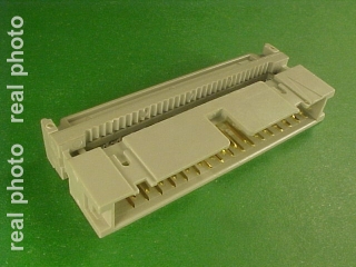 IDC 34 pin, male, for ribbon cable