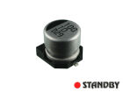 CD 100uF-10V Elektrolytkondensator SMD (10st)