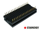 IDC 34 pol, DIP/DIL-IC-Sockel-Verbinder