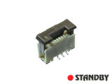 Verbindung FFC / FPC 0,5mm 06pol