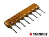 Resistor network 4x470R (10pcs)